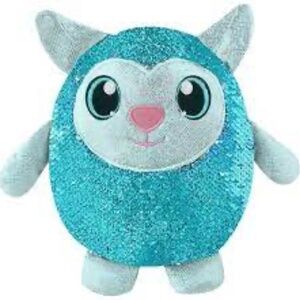 Shimeez 8" Lainey Lamb Sequin Plush